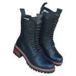 Kožne ženske čizme ART-3941