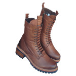 Kožne ženske čizme ART-3941