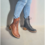 Kožne ženske čizme ART-3941