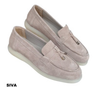 Kožne ženske mokasine ART-600